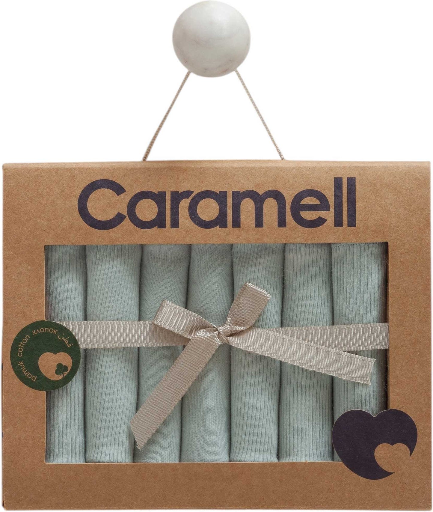 Caramell HELLO FOREST Baby Boy Handkerchief Set (7 Pieces)
