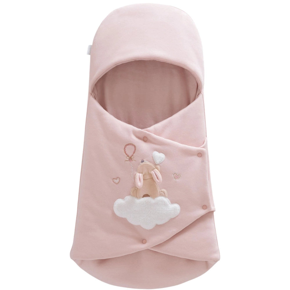 Caramell Basic Baby Girl Envelope – Rose Pink