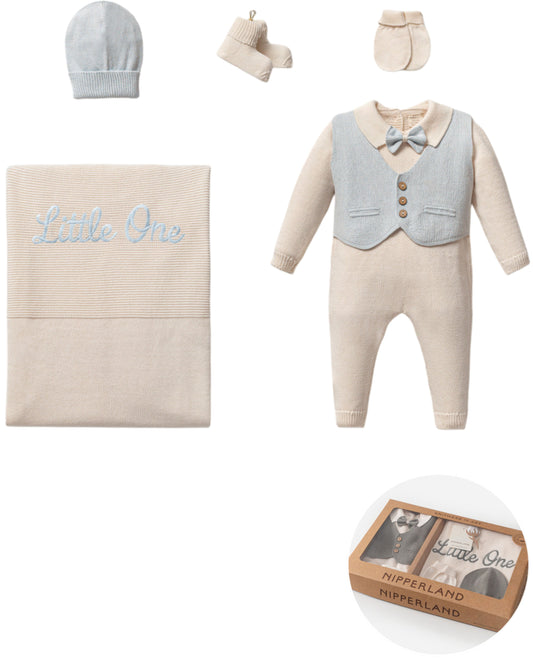 Nipperland Baby Boy Blue 5-Piece Set formal