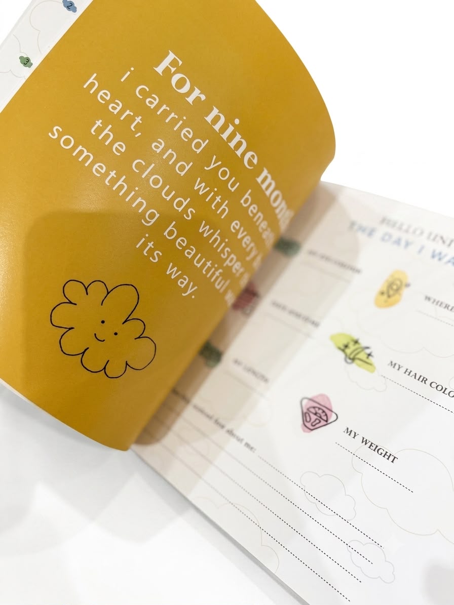 Baby first milestone book
