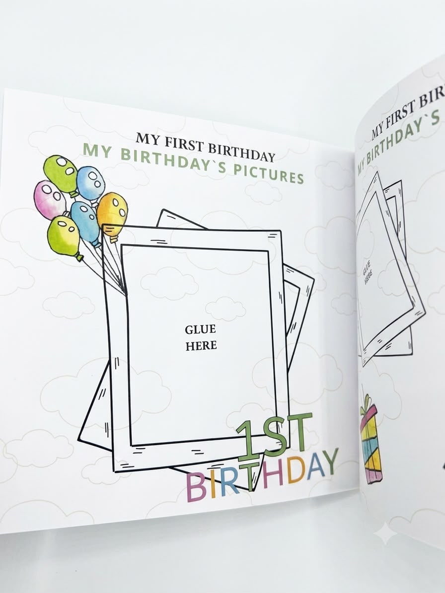 Baby first milestone book