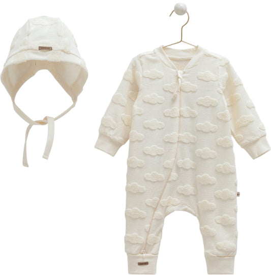 Caramell Cute Dreams Boy 2-Piece Set – Overalls (TOG 1.0) & Hat